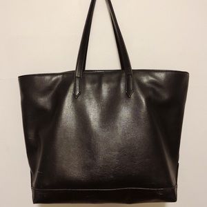 Matt + Nat large black tote bag